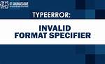 Invalid Format Specifier for Thousands Place