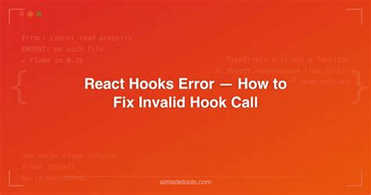 Invalid Hook Call Error React-Redux Hooks