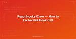 Invalid Hook Call Error React-Redux Hooks