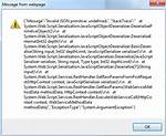 "Invalid Json Primitive" in Ajax Processing