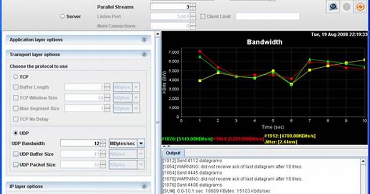 Iperf Tests in Reverse Direction