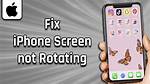 Iphone Screen Not Rotating