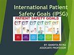 Ipsg Goal