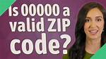 Is 00000 a Valid Zip Code?