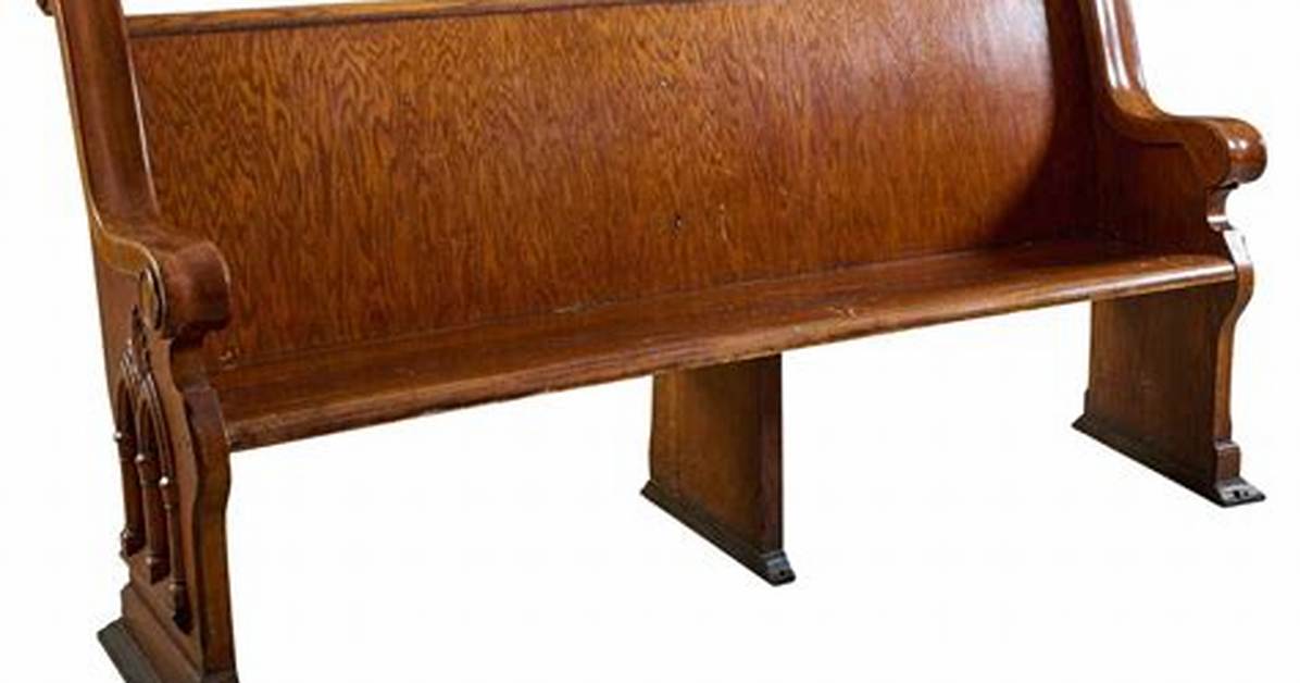 Is a Bench a Pew?