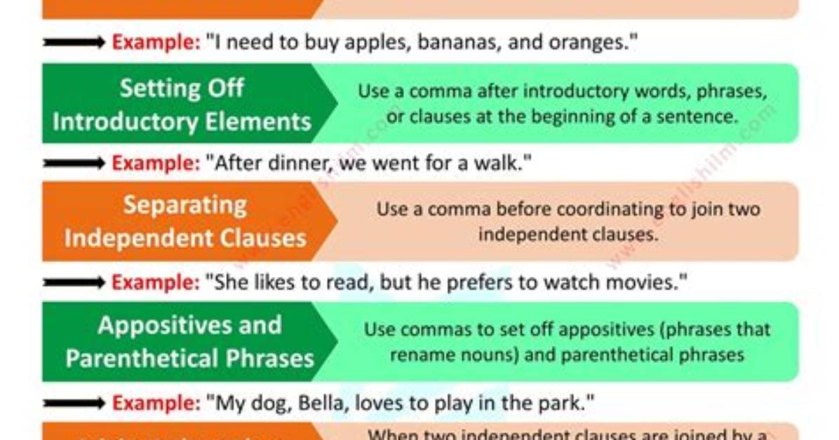 Is a Comma Punctuation?