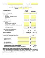 Is a Disbursement Statement?
