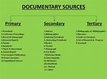 Is a Documentary a Primary Source