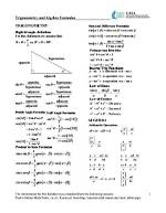 Is Algebra a Trigonometry