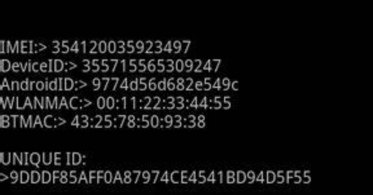 Is Android Device Id Unique?