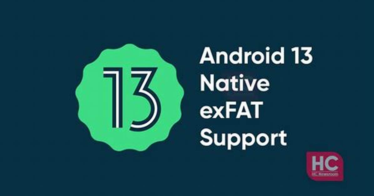 Is Android Support exFAT?