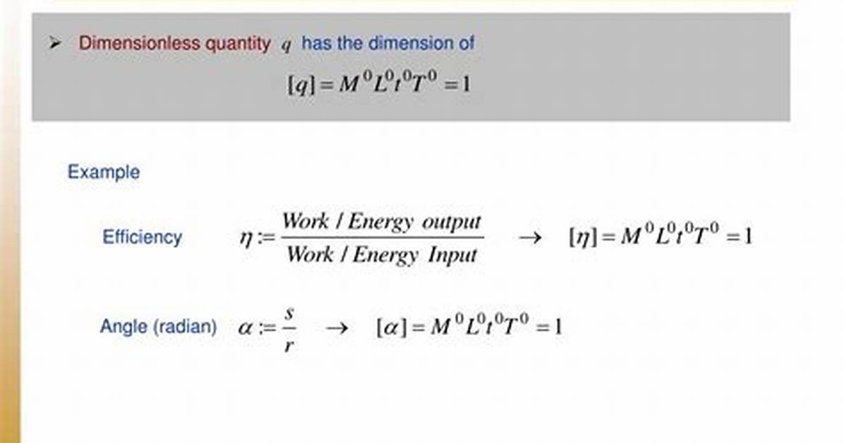 Is Angle a Dimensionless Quantity?