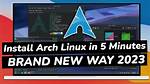 Is Arch Linux the Fastest?