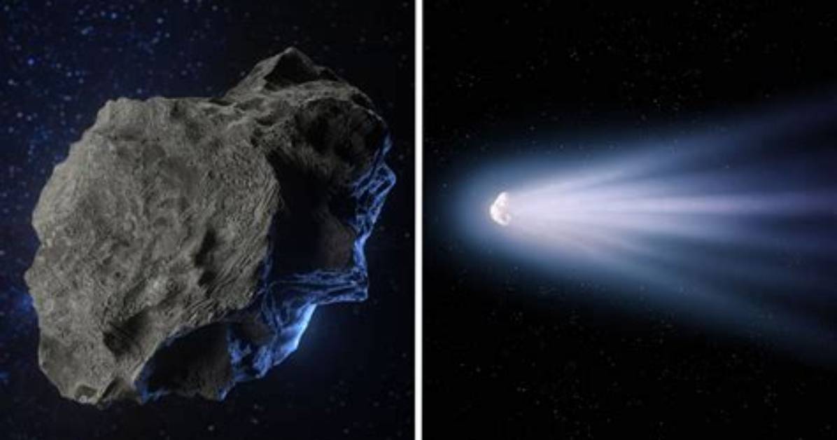 Is Asteroids Are Comets?