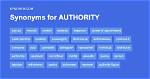 Is Authority a Synonym?