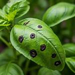 Is Basil with Black Spots Ok?