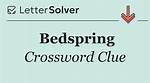 Is Bedspring a Word