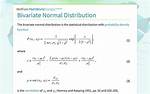 Is Bivariate Normal Distribution?
