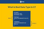 Is Bool Defined in C?