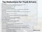 Is Buying a Truck Tax Deductible?