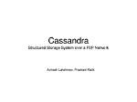 Is Cassandra Structured