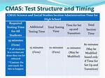 Is Cmas Testing Required