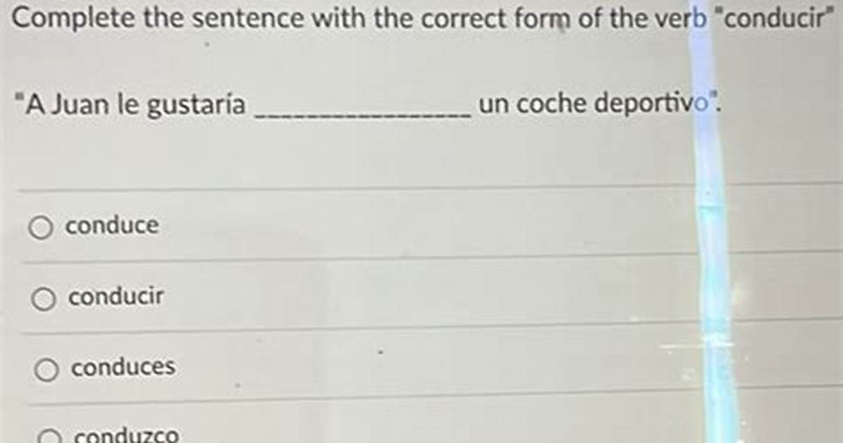 Is Conduce a Verb?