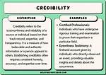 Is Credibility a Value