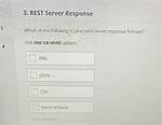 Is Csv a Valid Rest Server Response Formats? Check This out – Rest Server Response Formats