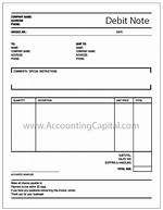 Is Debit Note Issued?