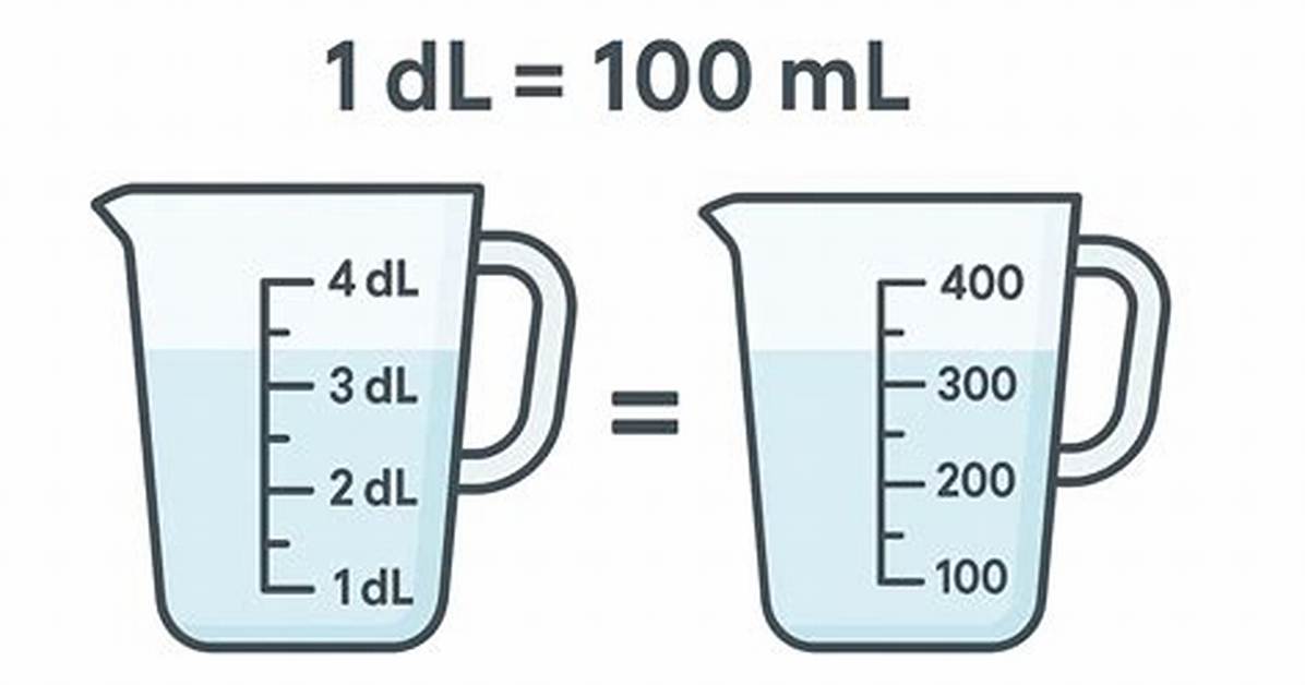 Is Deciliter Same as Ml?