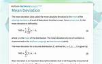 Is Deviation a Mean?