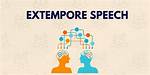 Is Extempore an Adjective?