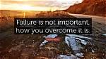 Is Failure Important Quotes?