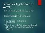 Is First Hand Hyphenated?