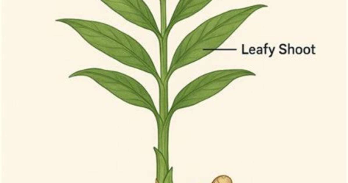 Is Ginger a Modified Leaf?
