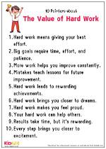 Is Hard Work a Value