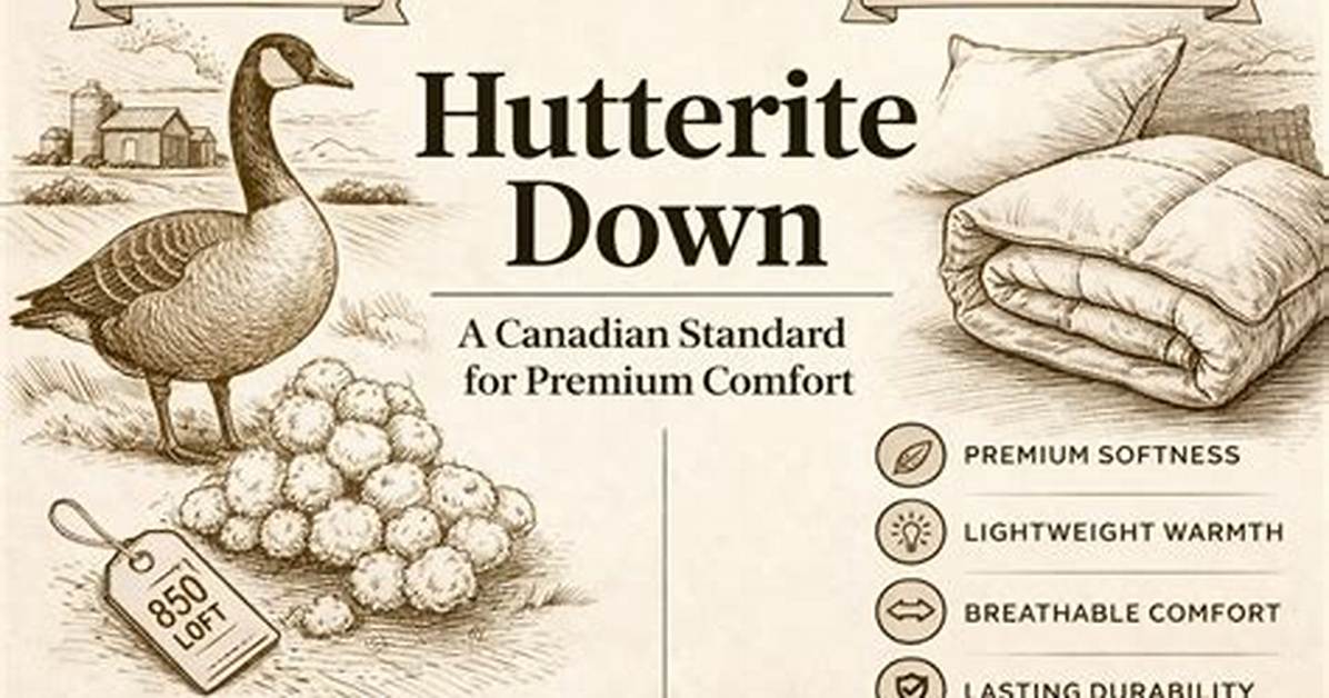 Is Hutterite Down Good
