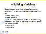 Is Initializing a Verb?