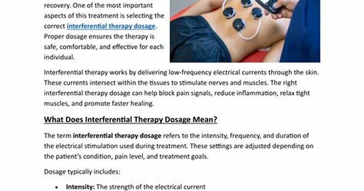 Is Interferential Therapy Safe?