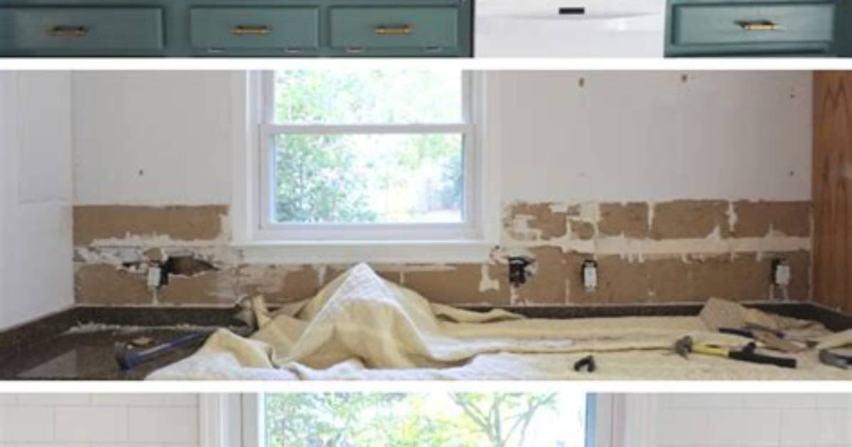 Is It Difficult to Replace Kitchen Backsplash