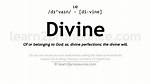 Is It Divine or Devine?