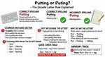 Is It Putting or Puting?