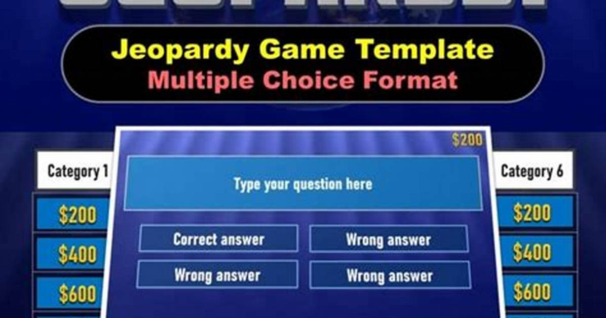 Is Jeopardy Multiple Choice? | Contextresponse. Com