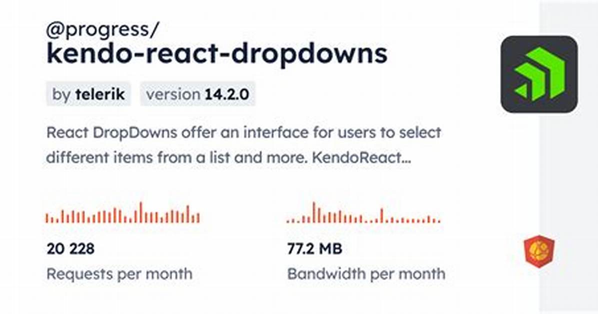 Is Kendo React Open Source