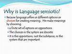 Is Language a Semiotic?