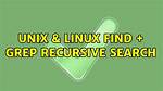 Is Linux Find Recursive?