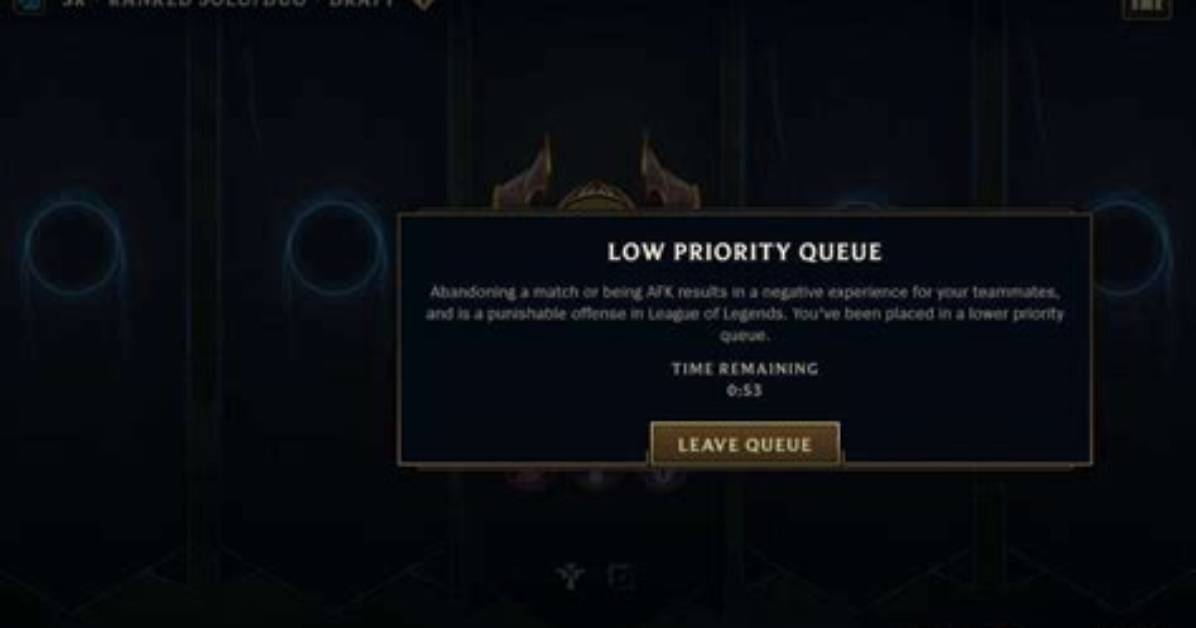 Is Low Priority Queue Permanent?