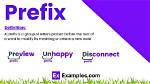 Is Mistrusting a Prefix?