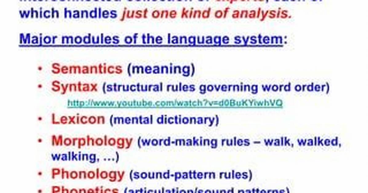 Is Modularized a Word?